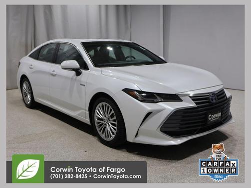 Wind Chill Pearl 2019 Toyota Avalon Hybrid Limited
