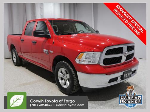 Flame Red Clearcoat 2023 RAM 1500 Classic SLT