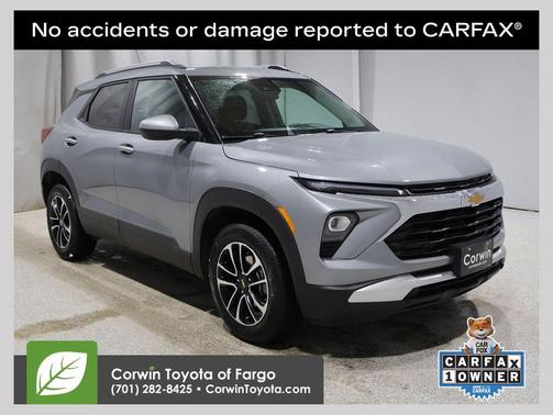 Sterling Gray Metallic 2025 Chevrolet Trailblazer LT