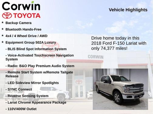 2018 Ford F-150 Lariat