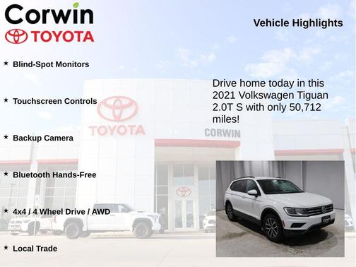 2021 Volkswagen Tiguan 2.0T S 4MOTION