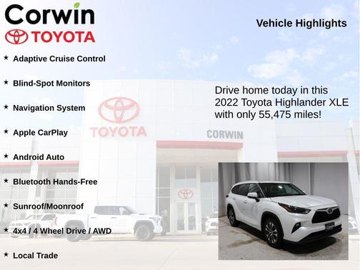 2022 Toyota Highlander XLE