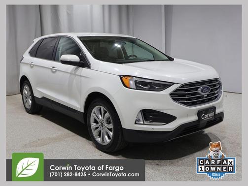 STAR WHITE 2024 Ford Edge Titanium
