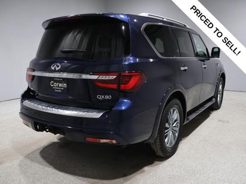Hermosa Blue 2024 INFINITI QX80 Luxe