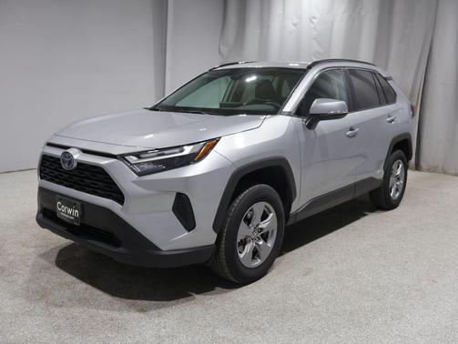Silver Sky Metallic 2024 Toyota RAV4 Hybrid XLE