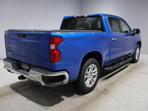 Glacier Blue Metallic 2022 Chevrolet Silverado 1500 LTZ