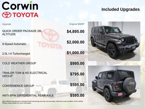 2019 Jeep Wrangler Unlimited Sport Altitude