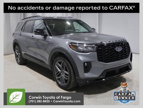 CARBONIZED GRAY METALLIC 2025 Ford Explorer ST-Line