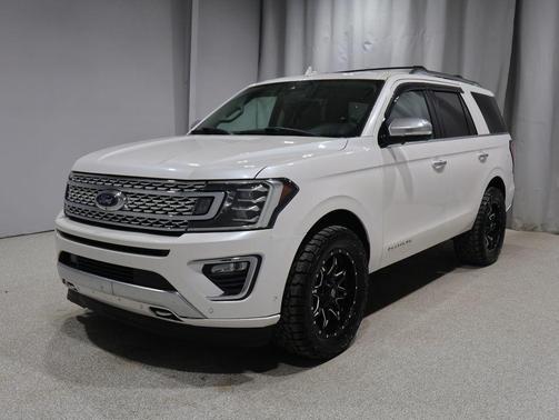 WHITE PLATINUM MET TRI-COAT 2019 Ford Expedition Platinum