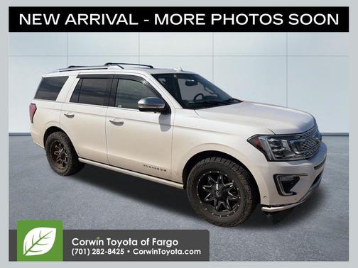 WHITE PLATINUM MET TRI-COAT 2019 Ford Expedition Platinum