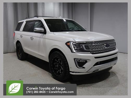 WHITE PLATINUM MET TRI-COAT 2019 Ford Expedition Platinum