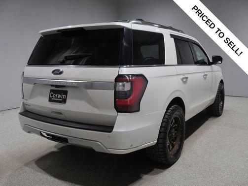WHITE PLATINUM MET TRI-COAT 2019 Ford Expedition Platinum