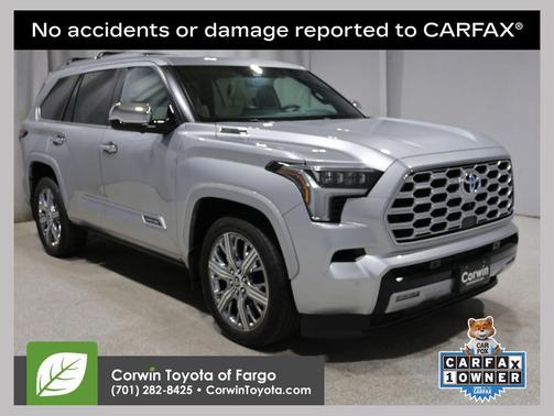 Celestial Silver Metallic 2024 Toyota Sequoia Capstone