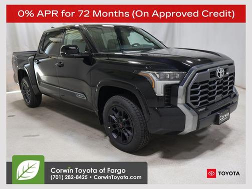 Midnight Black Metallic 2026 Toyota Tundra Platinum