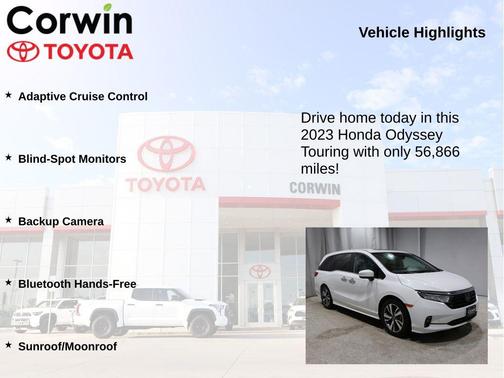 2023 Honda Odyssey Touring