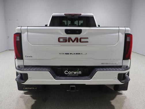 White Frost Tricoat 2024 GMC Sierra 3500 Denali