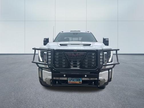 White Frost Tricoat 2024 GMC Sierra 3500 Denali