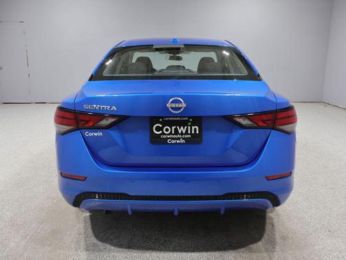 Electric Blue Metallic 2025 Nissan Sentra SV