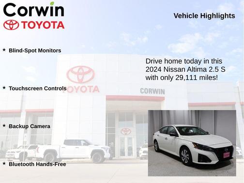 2024 Nissan Altima S FWD