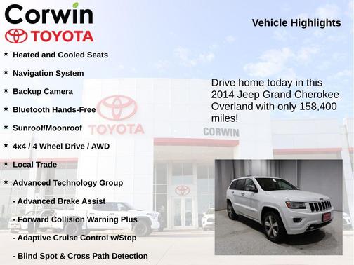 2014 Jeep Grand Cherokee Overland