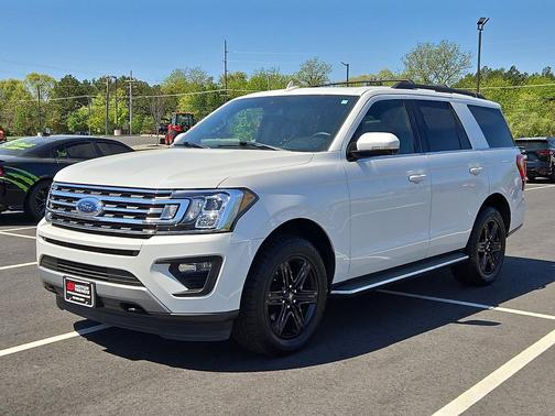 Star White Metallic Tri-Coat 2021 Ford Expedition XLT