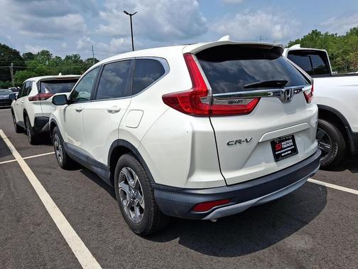 White Diamond Pearl 2017 Honda CR-V EX-L