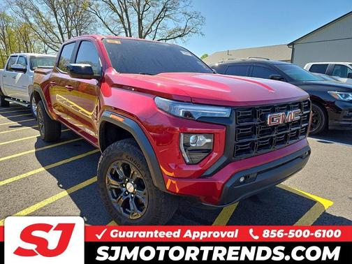 Volcanic Red Tintcoat 2023 GMC Canyon Elevation