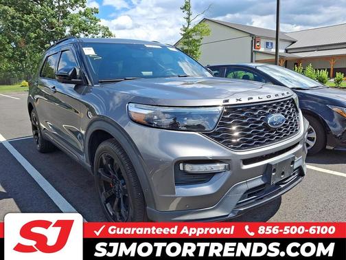 Carbonized Gray Metallic 2021 Ford Explorer ST