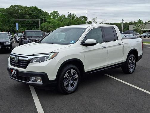 White Diamond Pearl 2019 Honda Ridgeline RTL-E