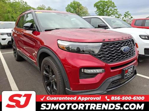Rapid Red Metallic Tinted Clearcoat 2020 Ford Explorer ST