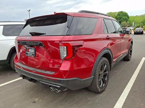 Rapid Red Metallic Tinted Clearcoat 2020 Ford Explorer ST