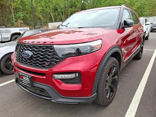 Rapid Red Metallic Tinted Clearcoat 2020 Ford Explorer ST