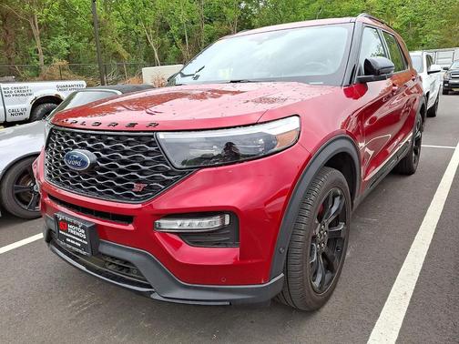 Rapid Red Metallic Tinted Clearcoat 2020 Ford Explorer ST