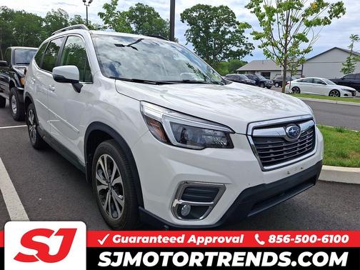 Crystal White Pearl 2021 Subaru Forester Limited
