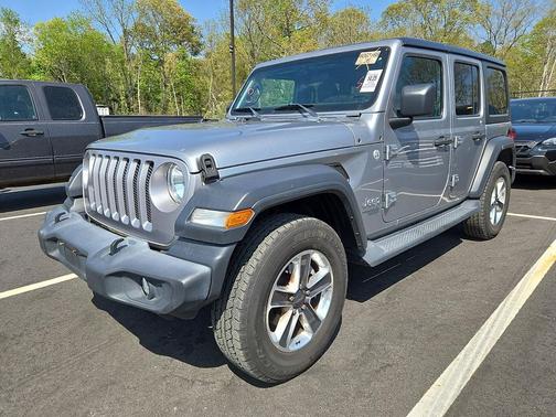 Billet Silver Clearcoat Metallic 2018 Jeep Wrangler Unlimited Sport S