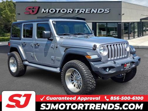 Billet Silver Clearcoat Metallic 2018 Jeep Wrangler Unlimited Sport S