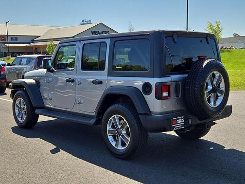 Billet Silver Clearcoat Metallic 2018 Jeep Wrangler Unlimited Sport S
