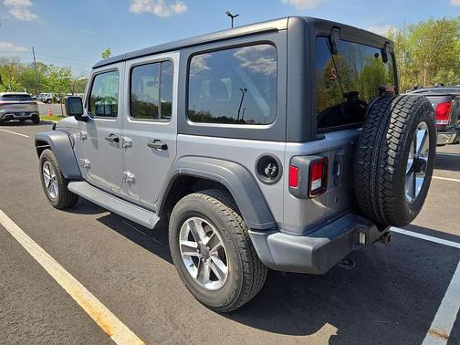 Billet Silver Clearcoat Metallic 2018 Jeep Wrangler Unlimited Sport S