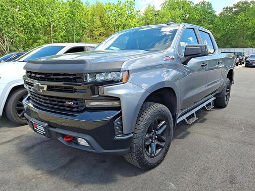 Satin Steel Metallic 2021 Chevrolet Silverado 1500 LT Trail Boss