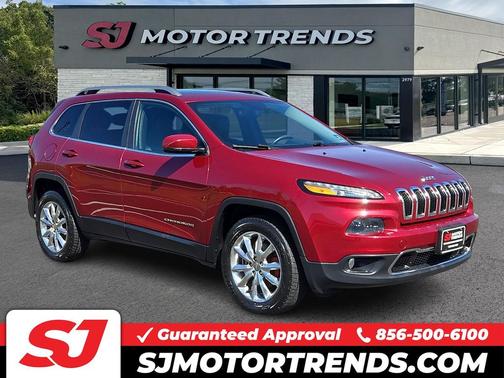 Deep Cherry Red Crystal Pearlcoat 2014 Jeep Cherokee Limited
