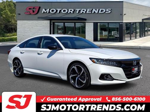 Platinum White Pearl 2022 Honda Accord Sport 1.5T