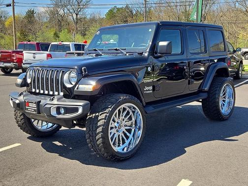 Black 2021 Jeep Wrangler Unlimited Sahara
