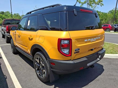 Cyber Orange Metallic Tricoat 2023 Ford Bronco Sport Outer Banks