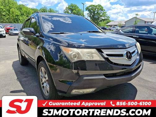 Formal Black 2008 Acura MDX Technology