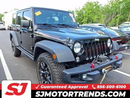Black Clearcoat 2016 Jeep Wrangler Unlimited Rubicon