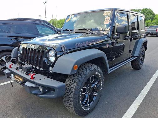 Black Clearcoat 2016 Jeep Wrangler Unlimited Rubicon