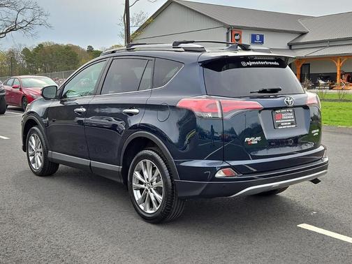 Galactic Aqua Mica 2017 Toyota RAV4 Limited