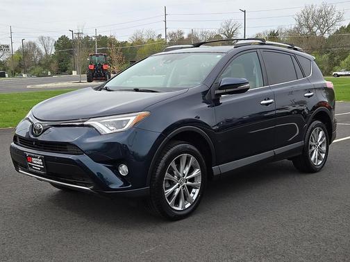 Galactic Aqua Mica 2017 Toyota RAV4 Limited