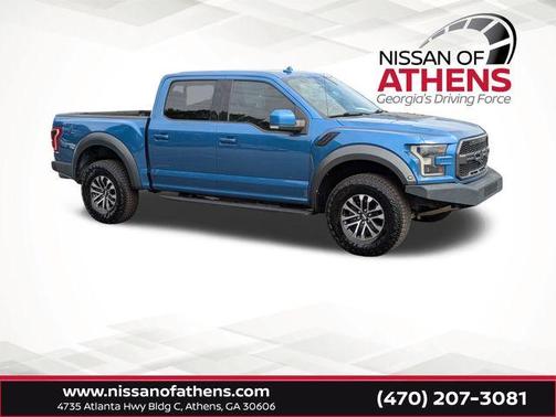 Blue Metallic 2019 Ford F-150 Raptor
