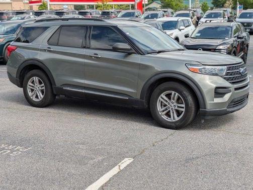 Silver Spruce Metallic 2020 Ford Explorer XLT